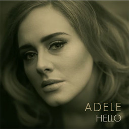 huella dactilar suspensión tono Partitura piano 4 manos Hello Adele | Partituras Noviscore